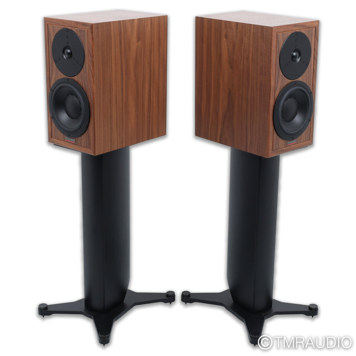 Dynaudio Heritage Special Bookshelf Speakers; Walnut Pair with Stands