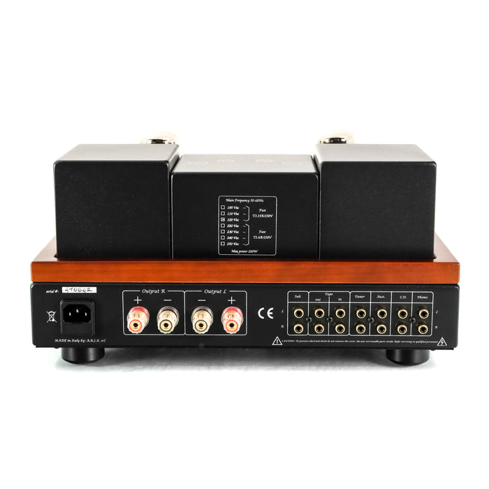 Unison Research Preludio Stereo Tube Integrated Amplifier; Mahogany