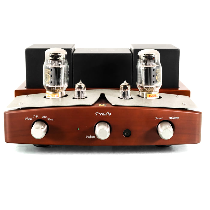 Unison Research Preludio Stereo Tube Integrated Amplifier; Mahogany