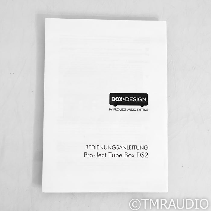 Pro-Ject Tube Box DS2 MM / MC Phono Preamplifier
