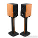 Chario Constellation Delphinus Bookshelf Speakers; Cherry Pair w/ Stands