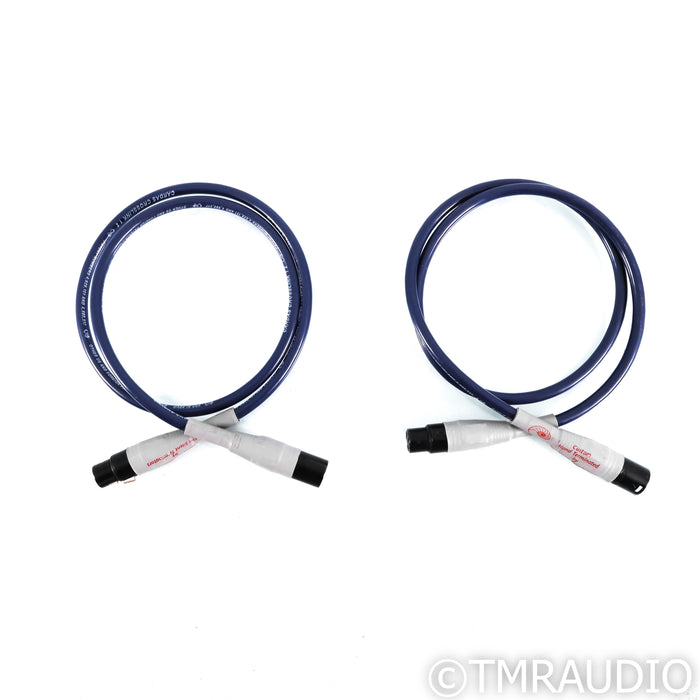 Cardas Crosslink XLR Cables; 1m Pair Balanced Interconnects