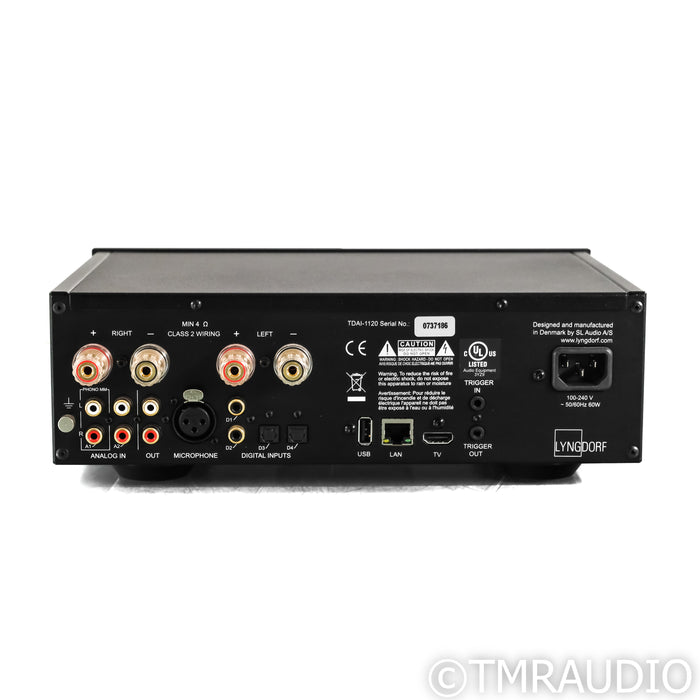 Lyngdorf TDAI-1120 Integrated Streaming Amplifier; MM Phono