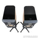 Focal Kanta No. 1 Bookshelf Speakers; Walnut Dark Grey Pair w/ Stands