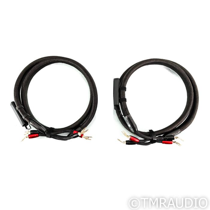 AudioQuest Oak Speaker Cables; 6ft Pair