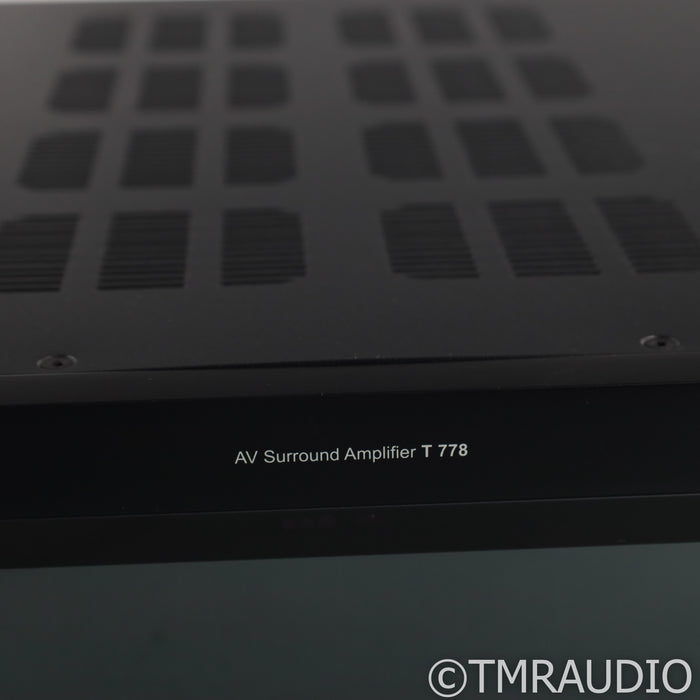 NAD Electronics T778 Home Theater Surround Amplifier; MM Phono