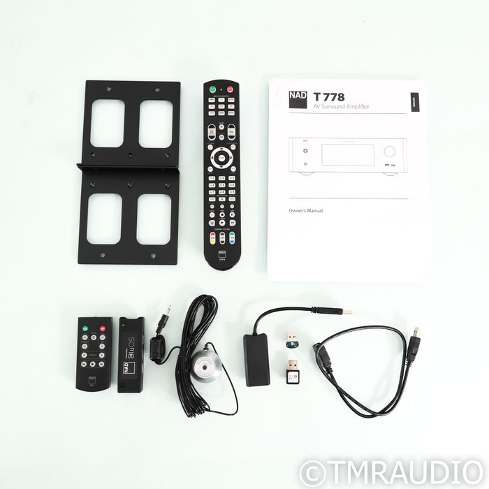 NAD Electronics T778 Home Theater Surround Amplifier; MM Phono