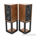 Wharfedale Linton 85th Anniversary Bookshelf Speakers; Walnut pair w/ Stands