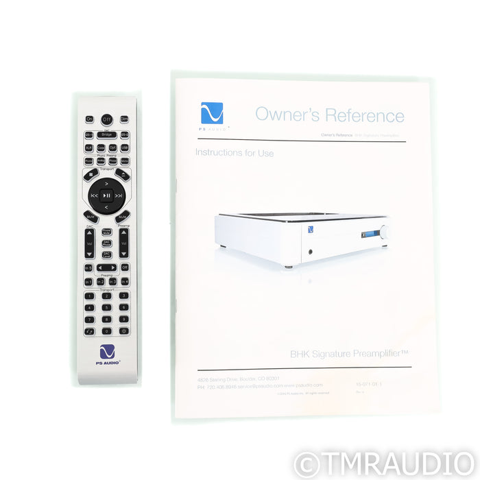 PS Audio BHK Signature Stereo Tube Hybrid Preamplifier
