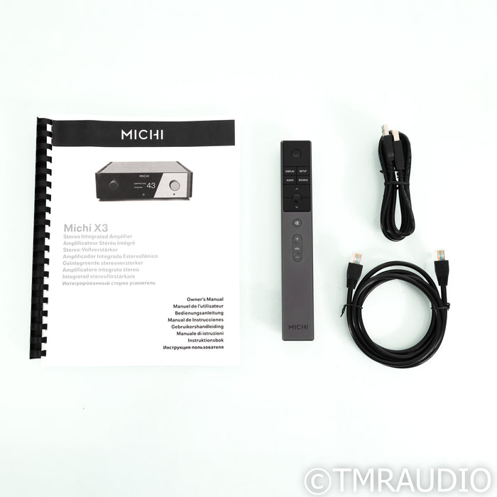 Michi X3 Stereo Integrated Amplifier; MM Phono