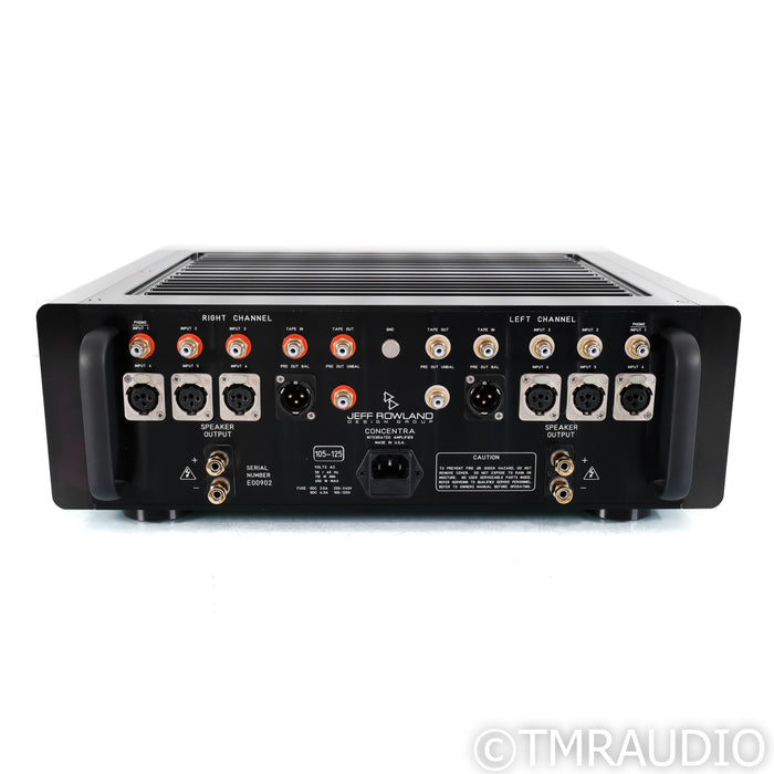 Jeff Rowland Concentra 1 Stereo Integrated Amplifier; MM Phono