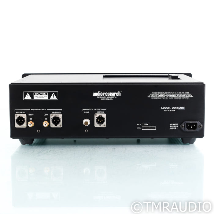 Audio Research CD3 MKII CD Player
