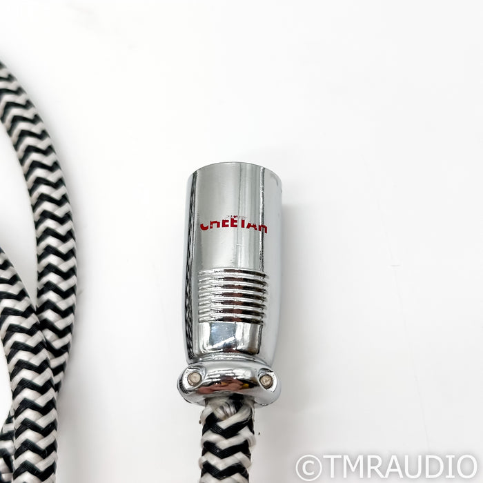 AudioQuest Cheetah XLR Cables; 1.5m Pair Balanced Interconnects