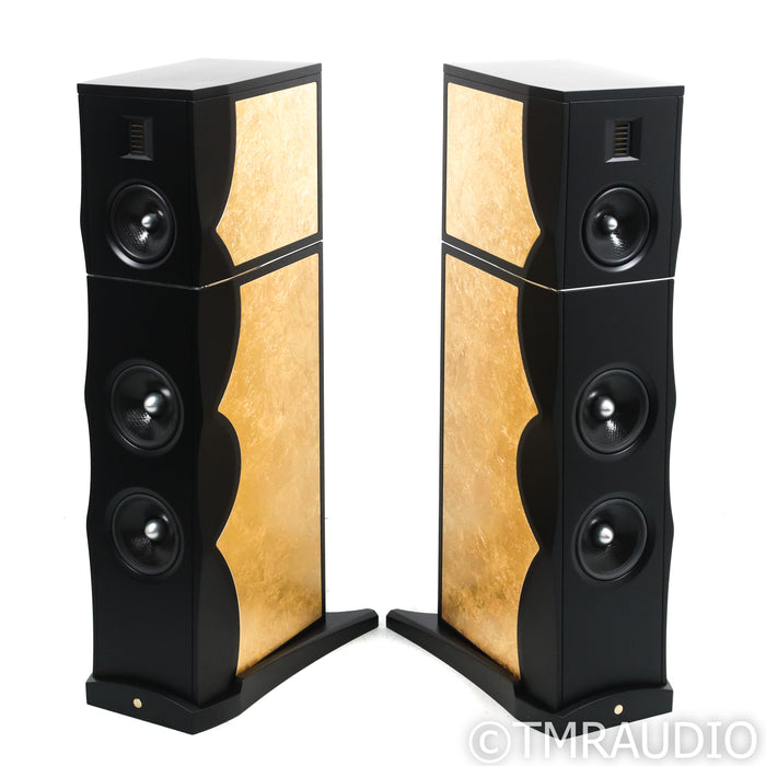 Gold Note XT-7 Floorstanding Speakers; Gold Leaf Pair