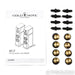 Gold Note XT-7 Floorstanding Speakers; Gold Leaf Pair