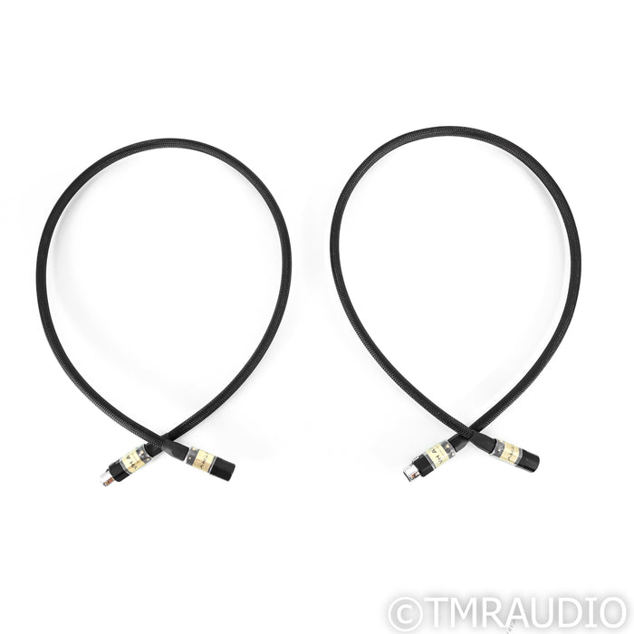 VH Audio Symmetry XLR Cables; 1m Pair Balanced Interconnects