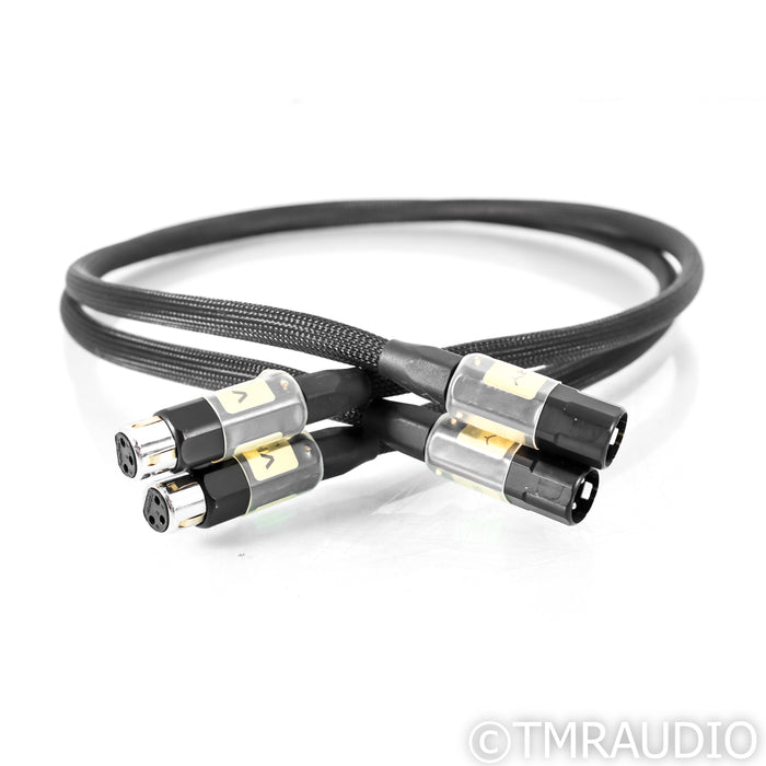 VH Audio Symmetry XLR Cables; 1m Pair Balanced Interconnects