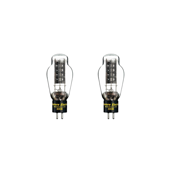 Western Electric 300B Tubes; Pair (Sealed)