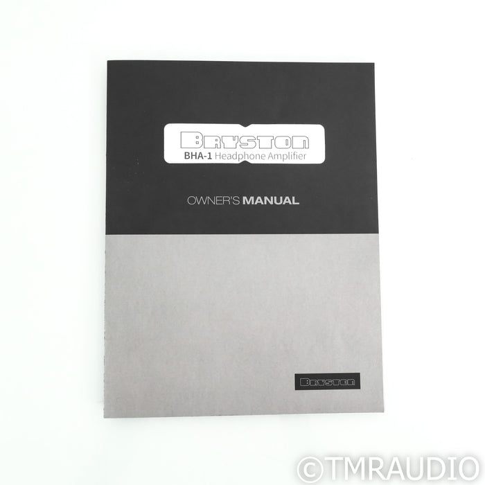Bryston BHA-1 Headphone Amplifier