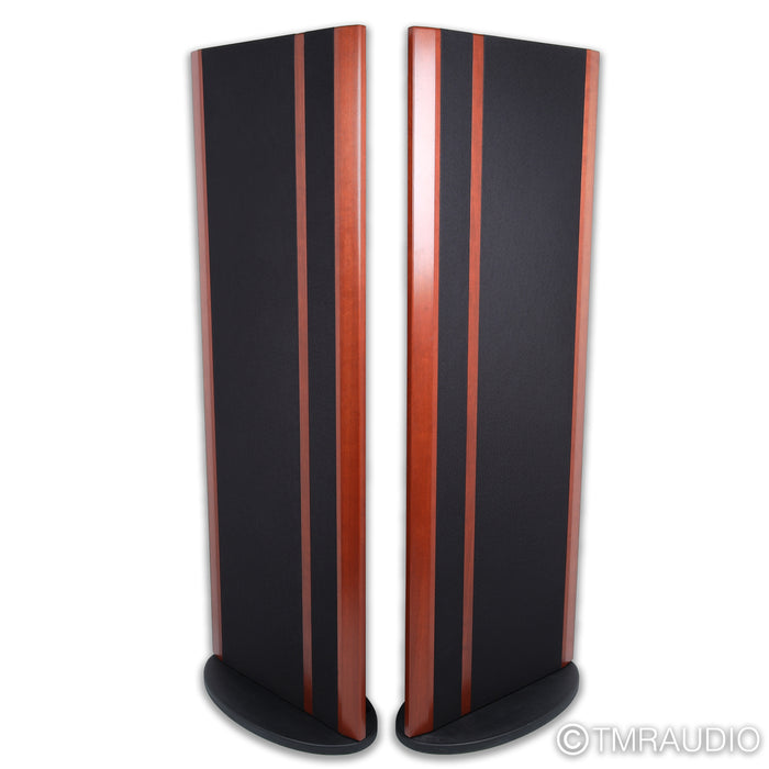 Magnepan MG 20.7 Floorstanding Speakers; Black / Dark Cherry Pair