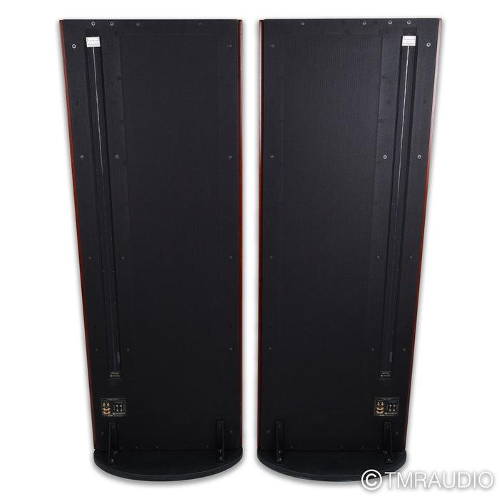 Magnepan MG 20.7 Floorstanding Speakers; Black / Dark Cherry Pair