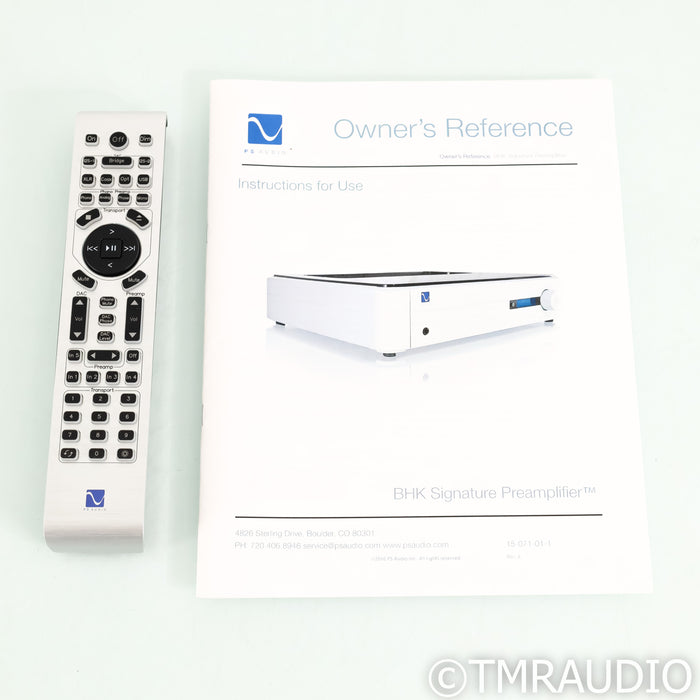 PS Audio BHK Signature Stereo Hybrid Preamplifier