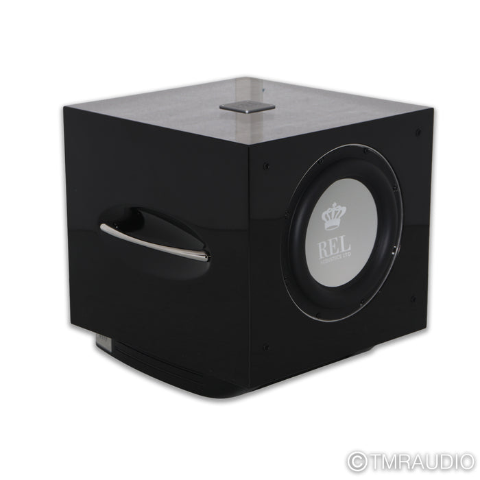 REL Acoustics S/510 10" Powered Subwoofer; Piano Black