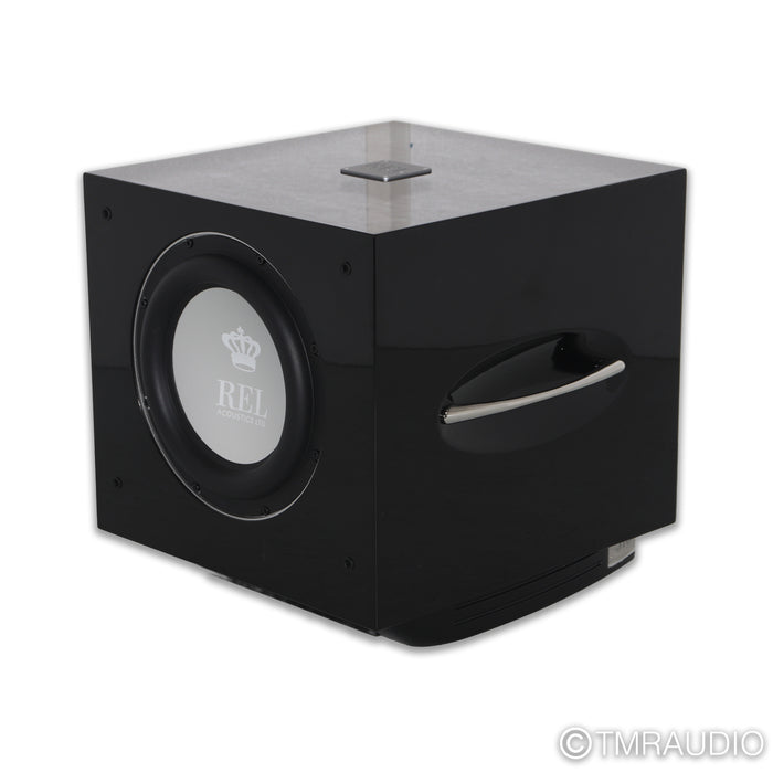 REL Acoustics S/510 10" Powered Subwoofer; Piano Black