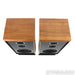 KLH Model Five Bookshelf Speakers; Walnut Pair with Stands