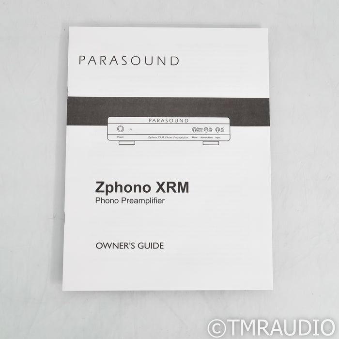 Parasound Zphono XRM MM / MC Phono Preamplifier