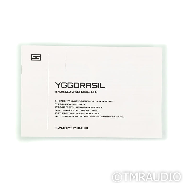 Schiit Audio Yggdrasil DAC; D/A Converter; Gen 5 USB
