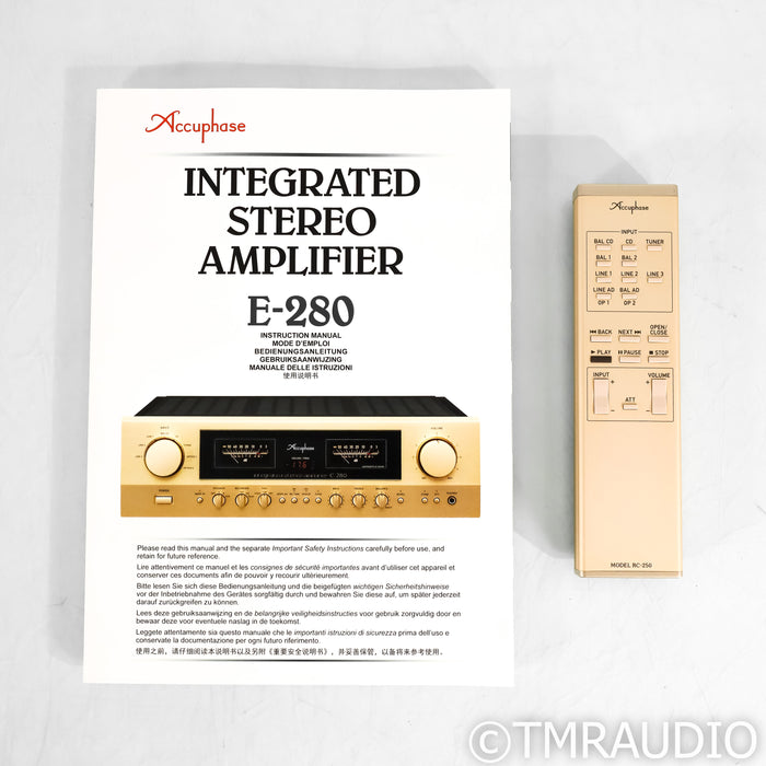 Accuphase E-280 Stereo Integrated Amplifier