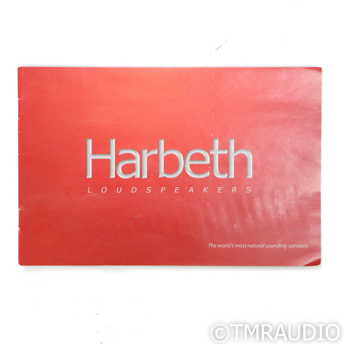 Harbeth P3ESR SE Bookshelf Speakers; Rosewood Pair w/ Ton Trager Stands