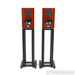 Harbeth P3ESR SE Bookshelf Speakers; Rosewood Pair w/ Ton Trager Stands