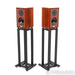 Harbeth P3ESR SE Bookshelf Speakers; Rosewood Pair w/ Ton Trager Stands