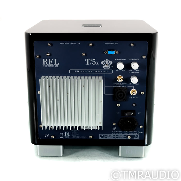 REL Acoustics T/5x Subwoofer; Gloss Black