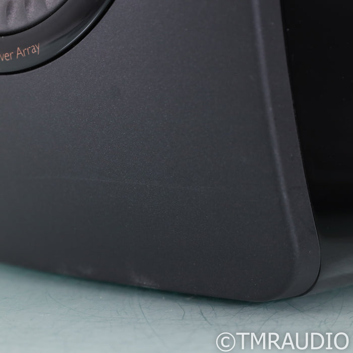 KEF LS50 Bookshelf Speakers; Black Pair