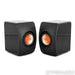 KEF LS50 Bookshelf Speakers; Black Pair
