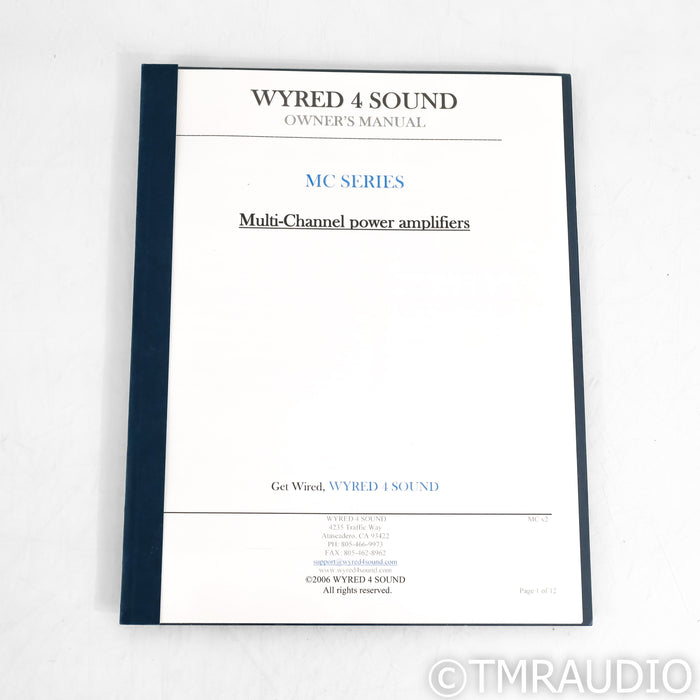 Wyred 4 Sound Ice Cube MC 7-Channel Power Amplifier