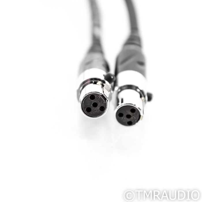 Moon Audio Black Dragon Headphone Cable; 10ft; Dual 4-Pin Mini XLR to 1/4"