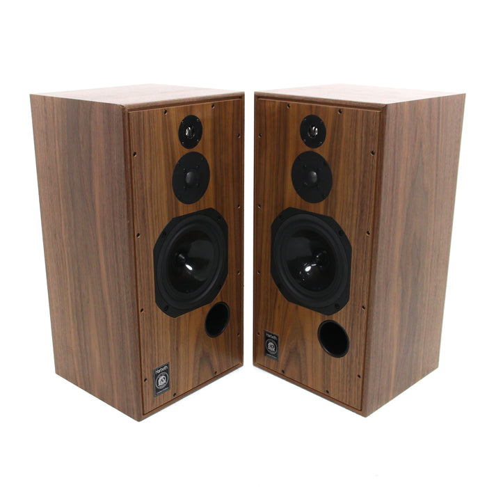 Harbeth Super HL5+ 40th Anniv. Bookshelf Speakers; Walnut Pair