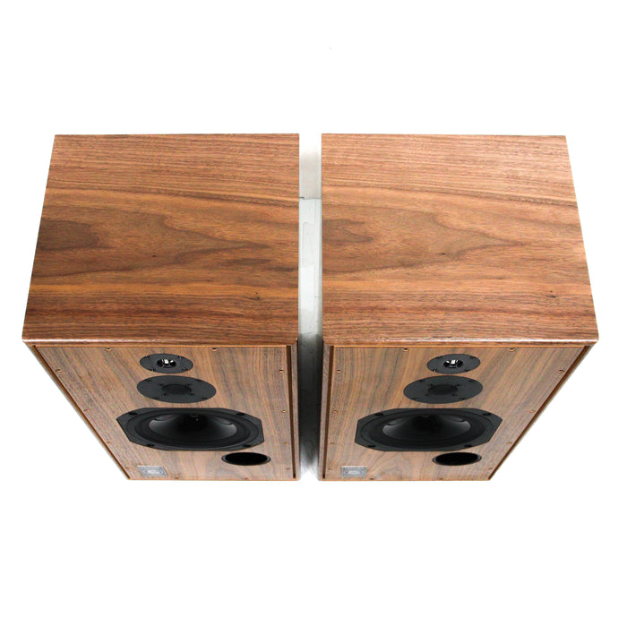 Harbeth Super HL5+ 40th Anniv. Bookshelf Speakers; Walnut Pair
