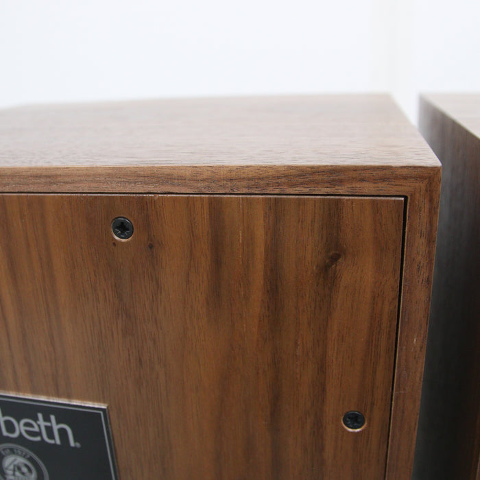 Harbeth Super HL5+ 40th Anniv. Bookshelf Speakers; Walnut Pair