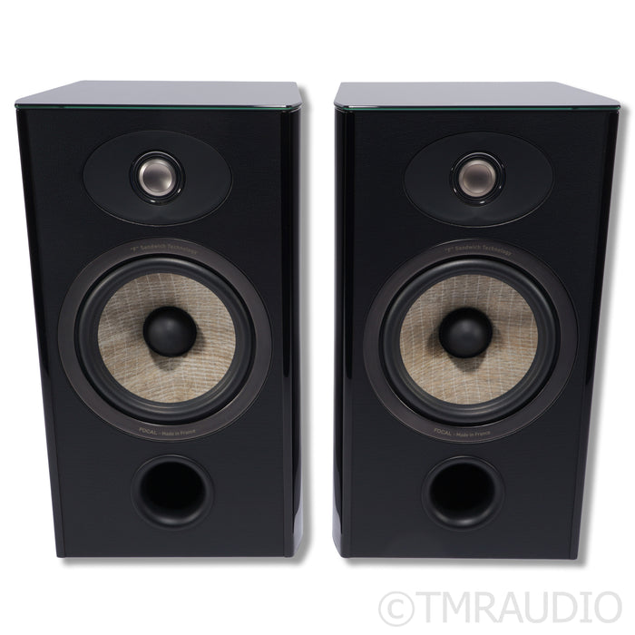 Focal Aria Evo X No.1 Bookshelf Speakers; Black Pair (Open Box)
