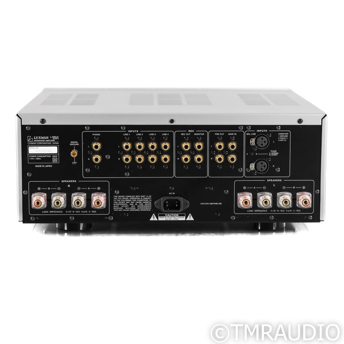 Luxman L-505uX MKII Stereo Integrated Amplifier; MM / MC Phono