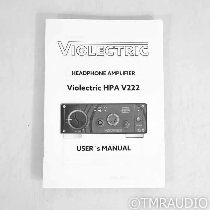 Violectric HPA V222 Headphone Amplifier