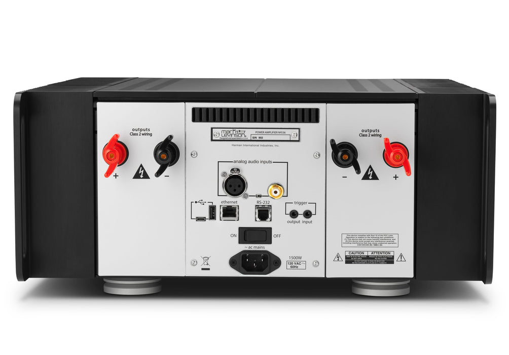 Mark Levinson No. 536 Monoblock Power Amplifiers; Pair (Mint / Unused)
