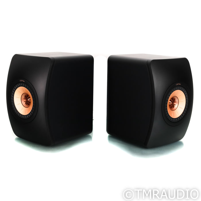 KEF LS50 Meta Bookshelf Speakers; Carbon Black Pair