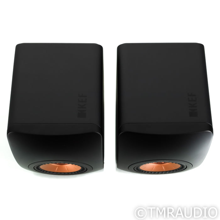 KEF LS50 Meta Bookshelf Speakers; Carbon Black Pair