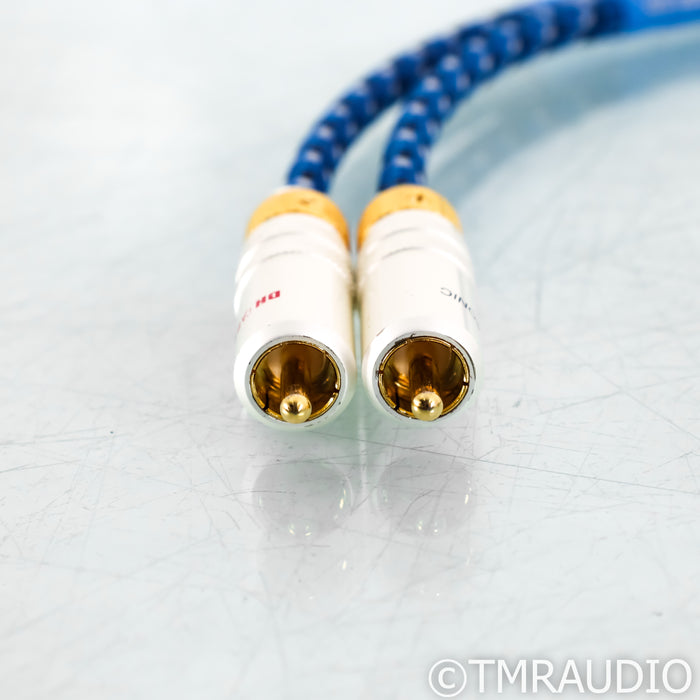 DH Labs Silver Sonic Revelation RCA Cables; 0.5m Pair Interconnects